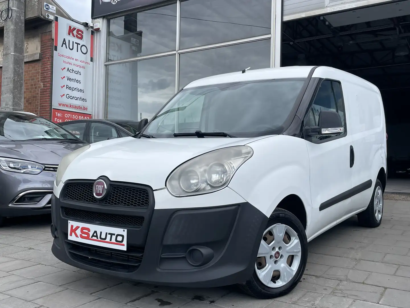 Fiat Doblo 1.3 Multijet/172.649km/airco/2 places utilitaire Blanco - 1