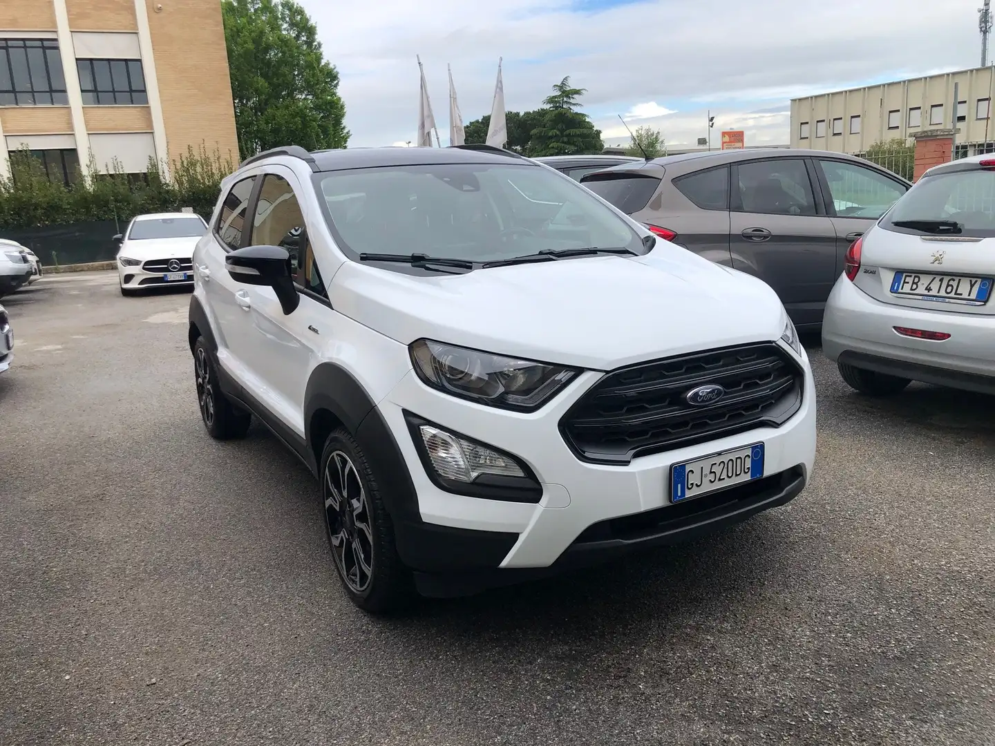 Ford EcoSport 1.0 ecoboost Active s  GPL Weiß - 1