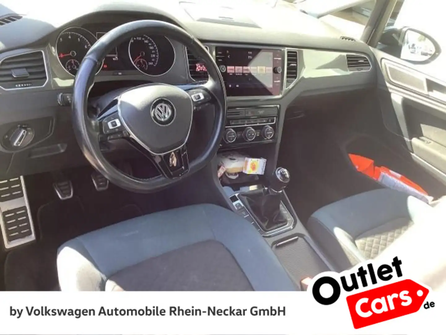 Volkswagen Golf Sportsvan 1.0 TSI IQ.Drive Navi PDC ACC Sit Srebrny - 2