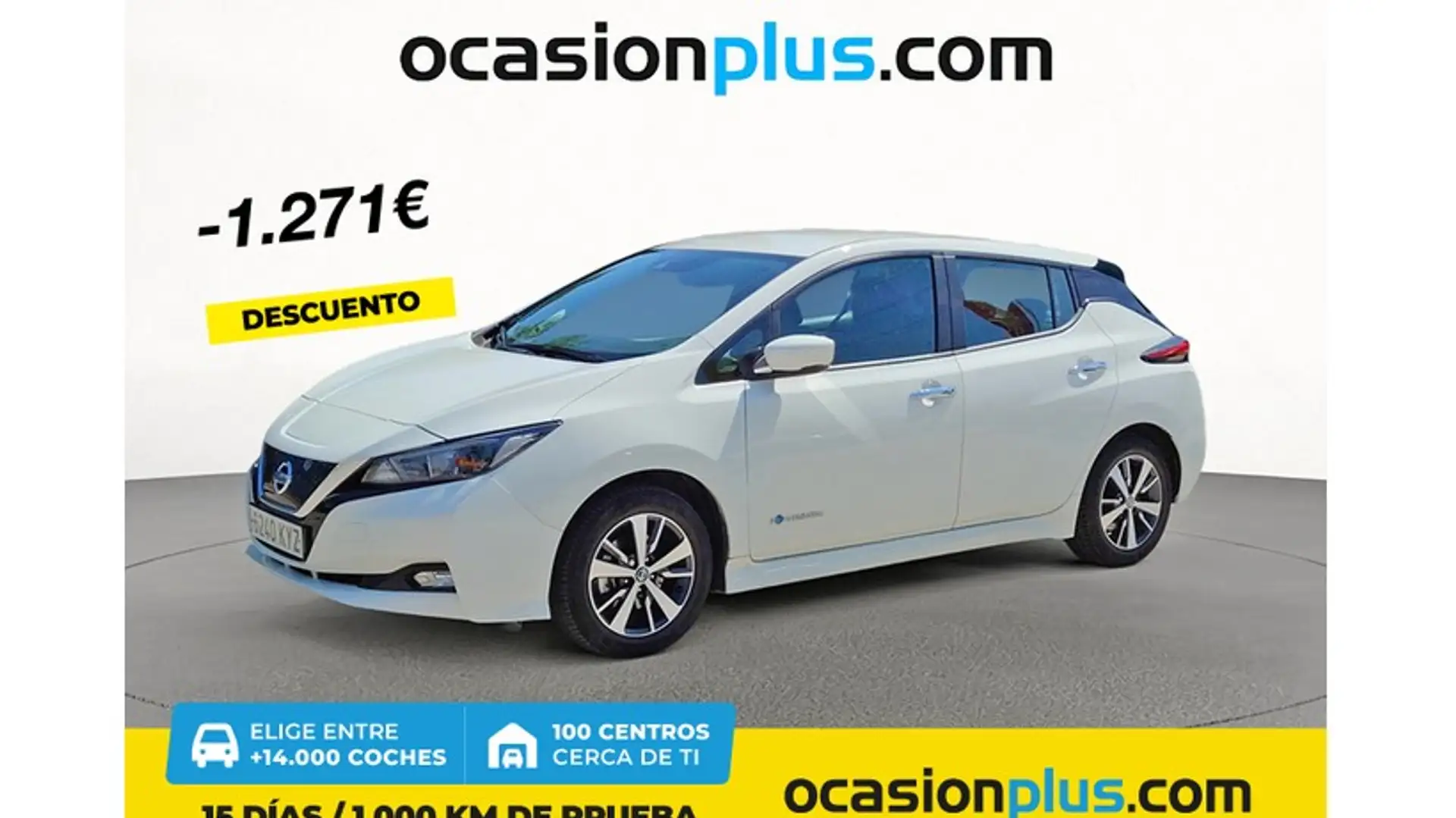 Nissan Leaf 40 kWh Acenta Blanco - 1