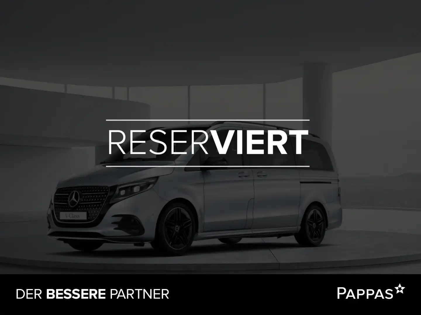 Mercedes-Benz V 300 d 4MATIC EXCLUSIVE Lang 6 Sitze AHK 2,5t Silber - 1