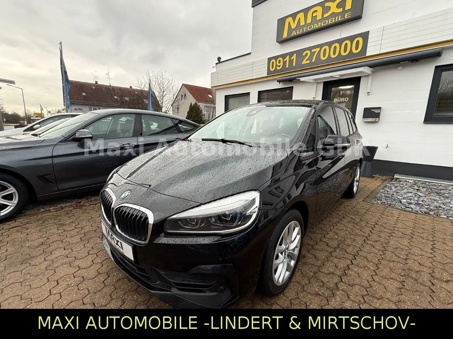 BMW 218 Gran Tourer-Advantage A-NAV-LED-KAME-KD NEU- Noir - 2