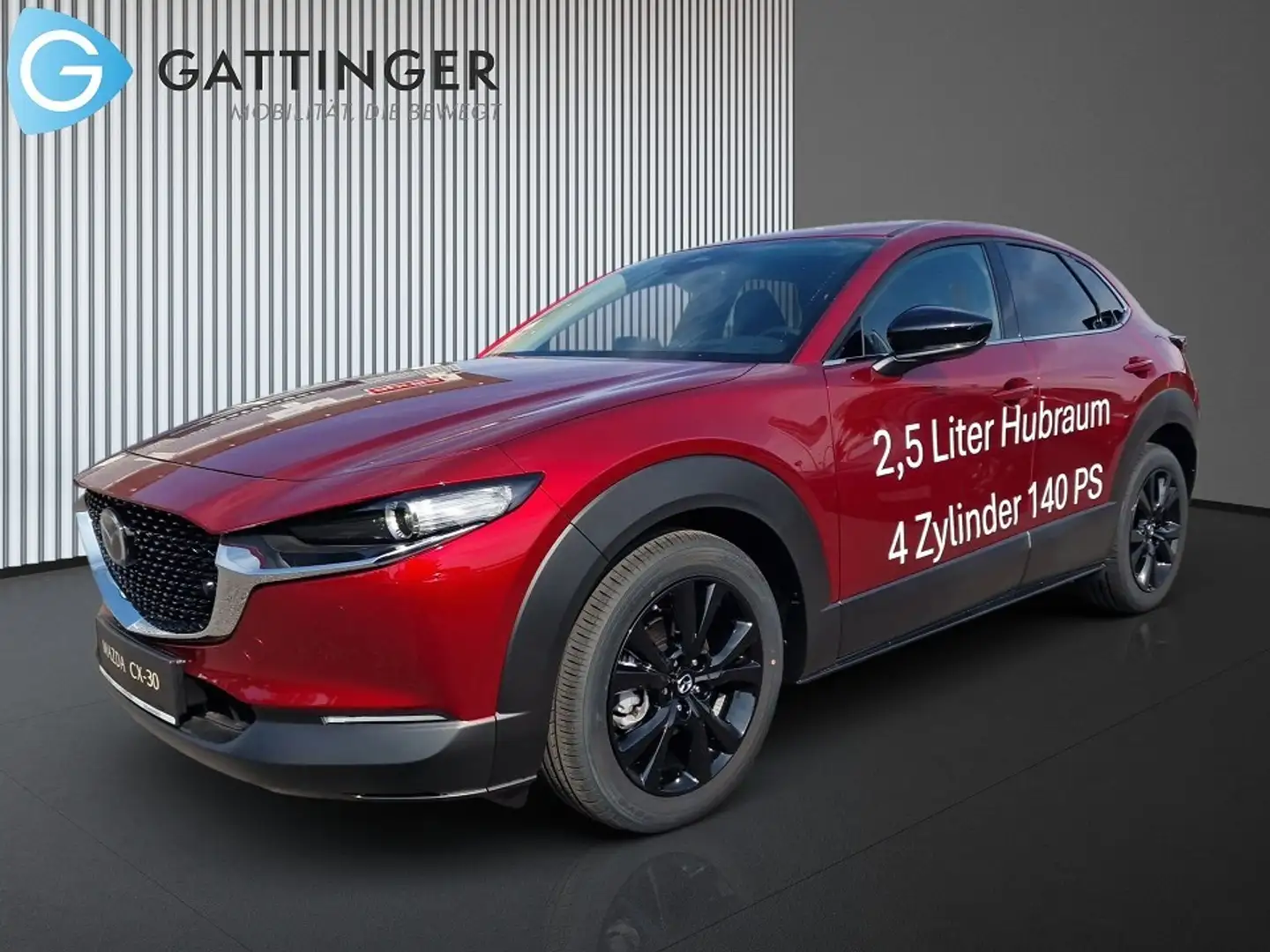 Mazda CX-30 e-Skyactive G140 Homura Aut. Rot - 2
