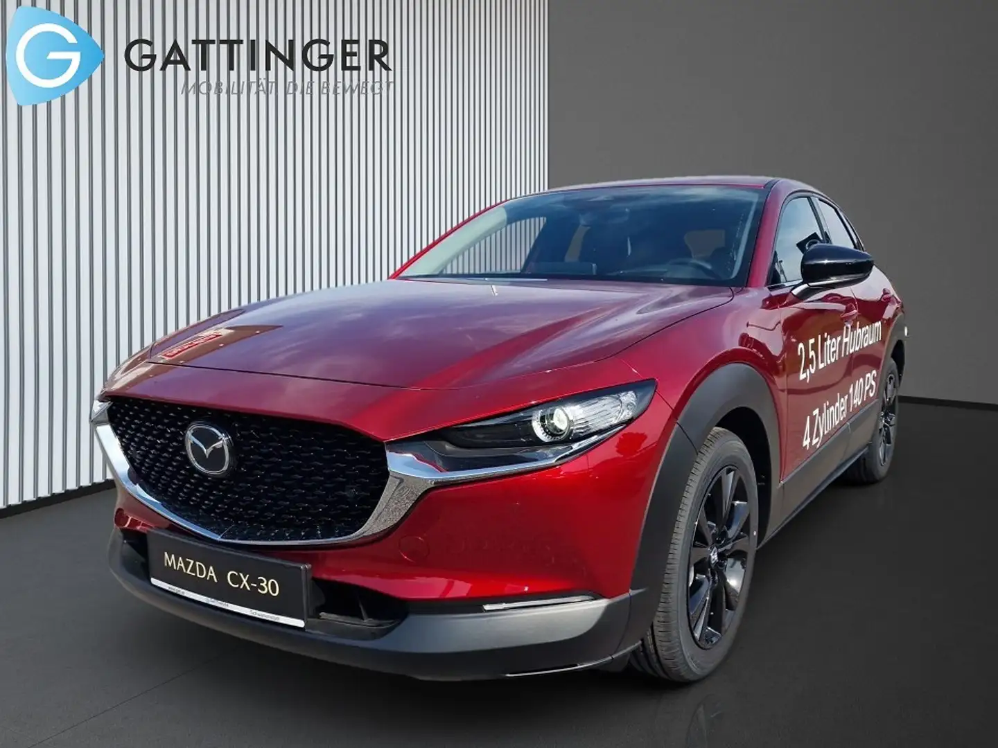 Mazda CX-30 e-Skyactive G140 Homura Aut. Rot - 1