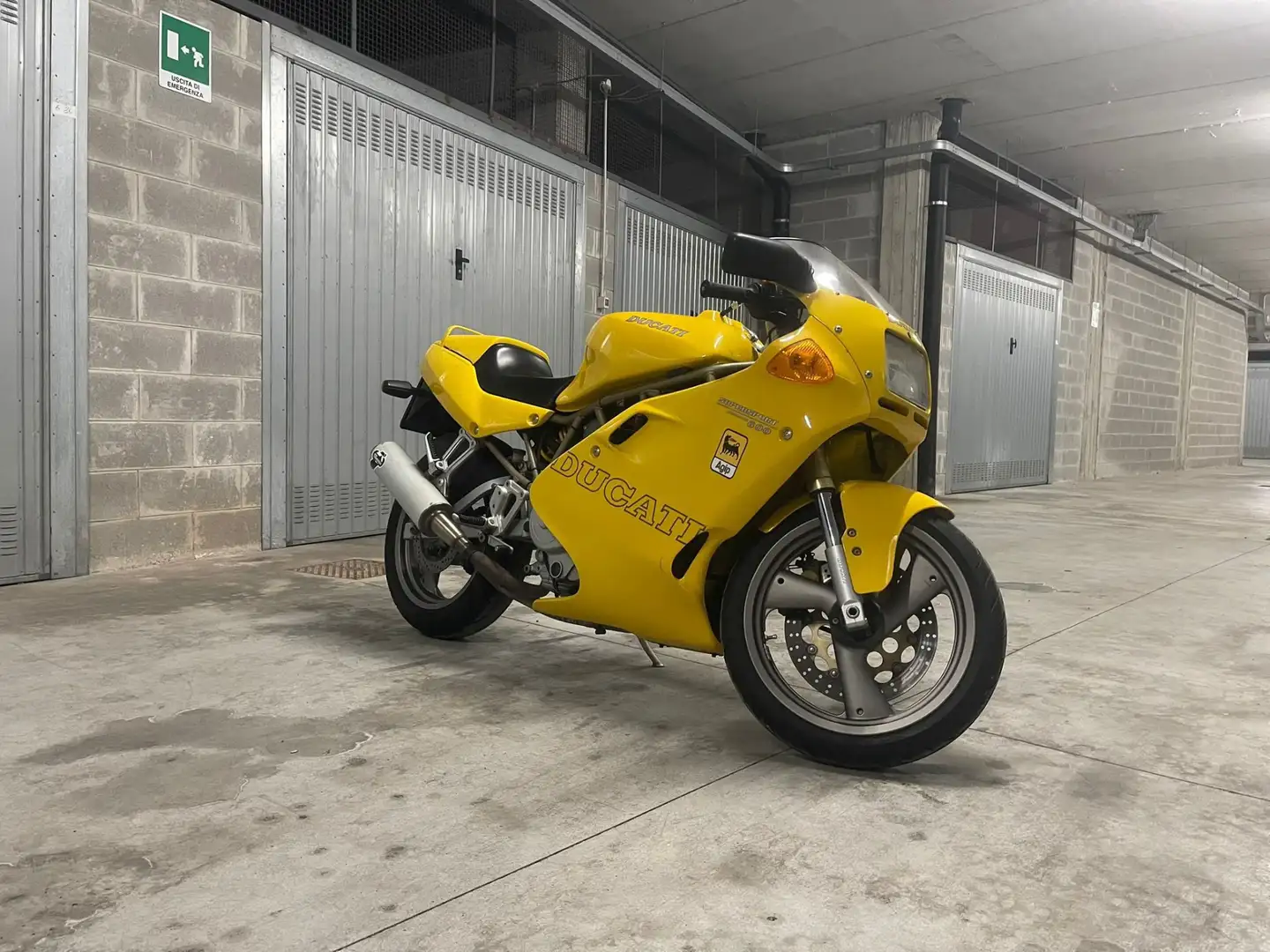 Ducati 600 SS Жовтий - 1