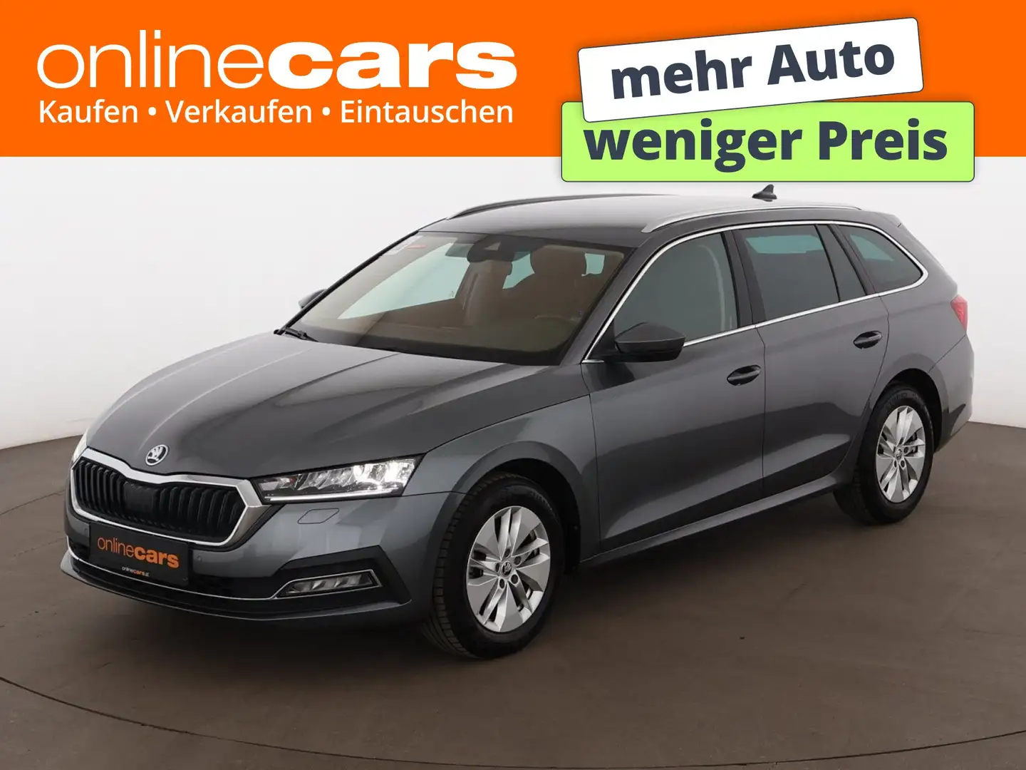 Skoda Octavia Combi 2.0 TDI Ambition LED NAVI SITZHZG Grau - 1
