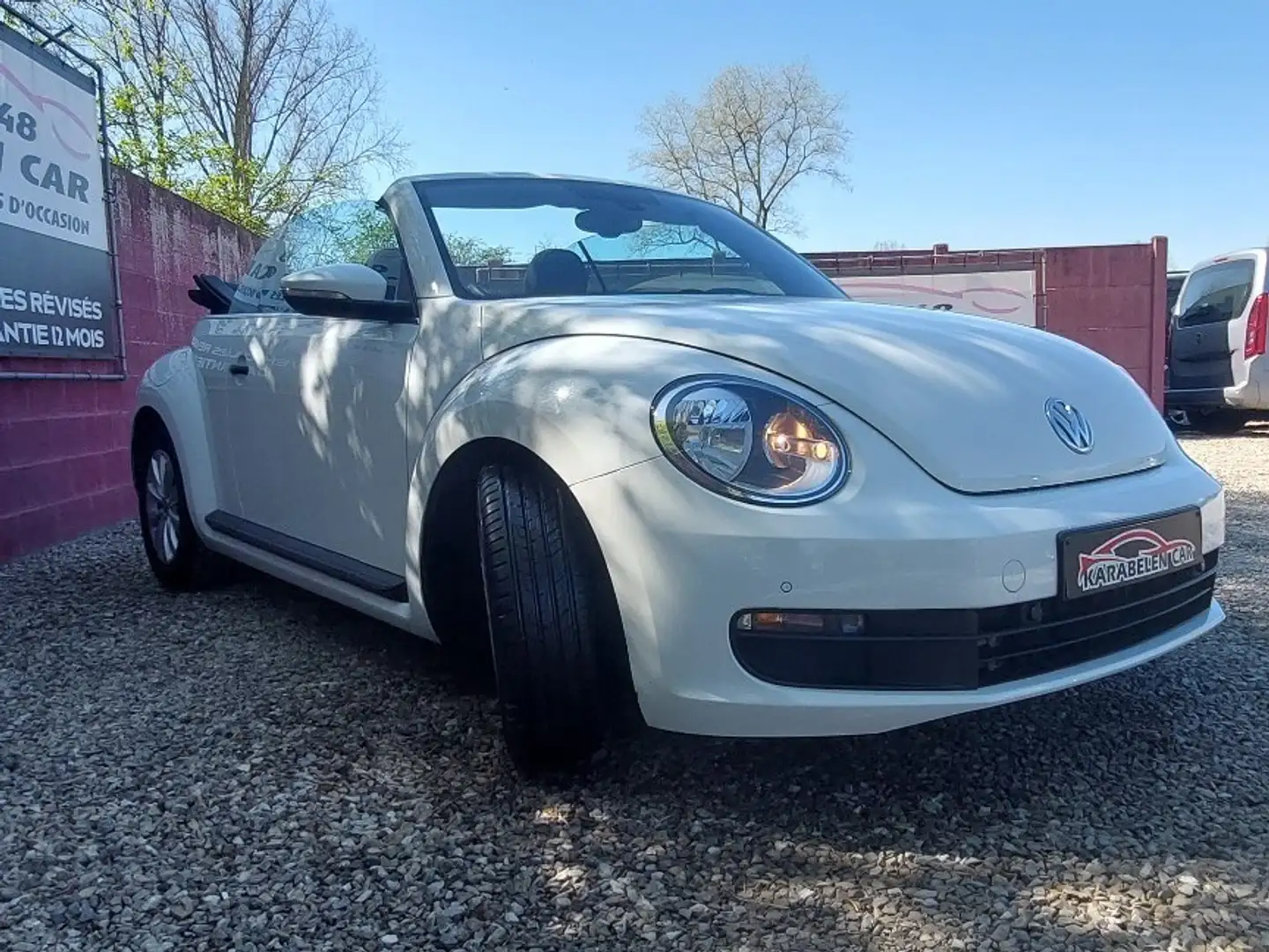 Volkswagen Beetle Cabriolet 1.2TSI Käfer SENSOR AV/AR 95.607KM Wit - 2