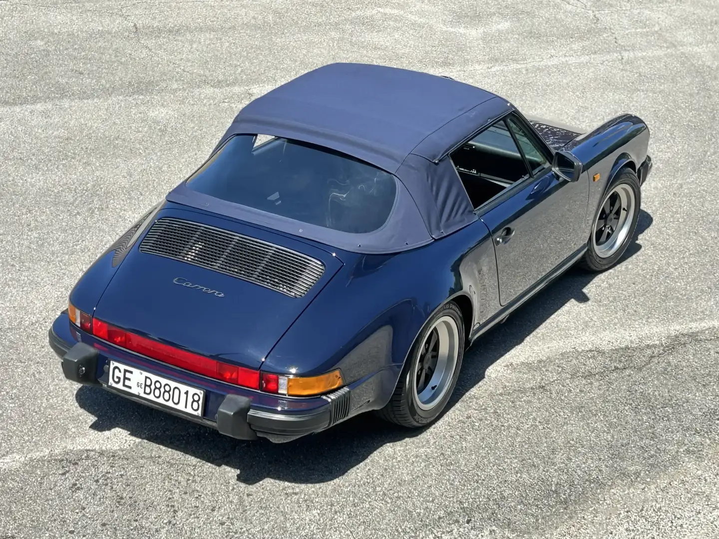Porsche 911 CARRERA 3.2 Cabrio G50 ( ASI ORO) Azul - 2