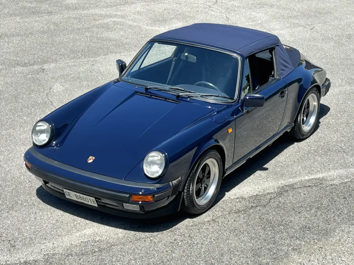 Porsche 911 CARRERA 3.2 Cabrio G50 ( ASI ORO) Azul - 1