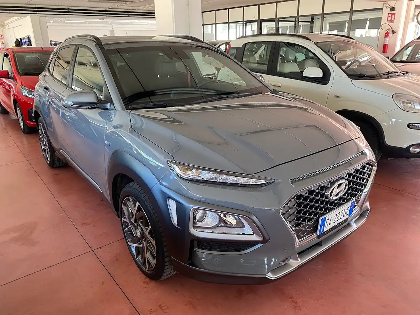 Hyundai KONA Kona 1.6 hev Xprime 2wd dct Grigio - 2