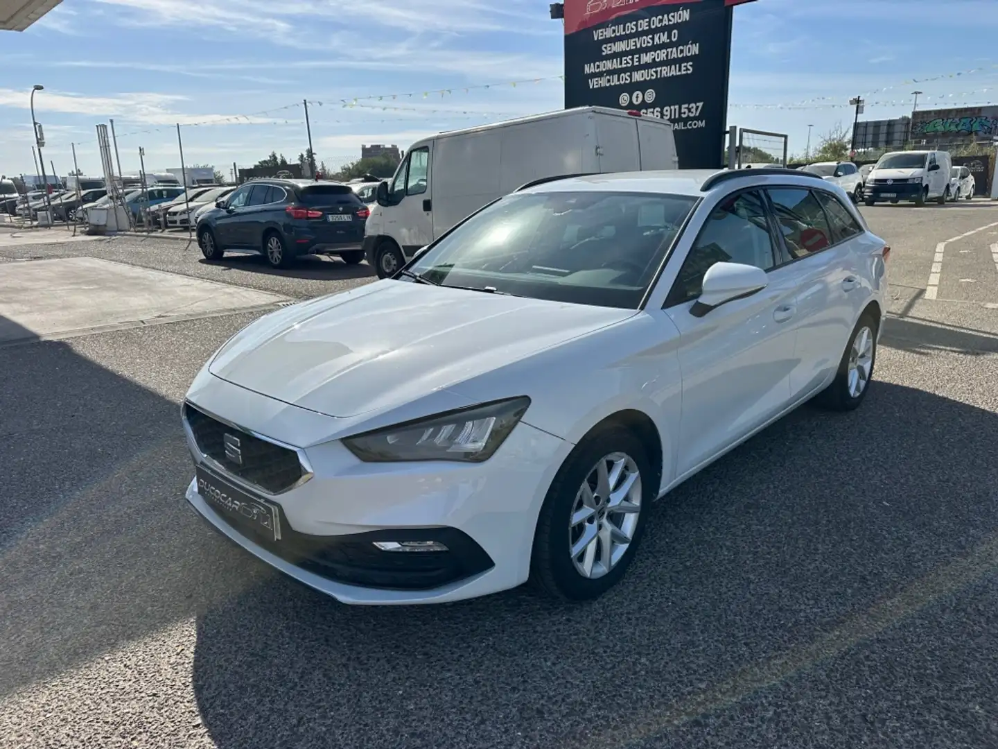 SEAT Leon ST 2.0TDI CR S&S Style 115 Blanco - 2