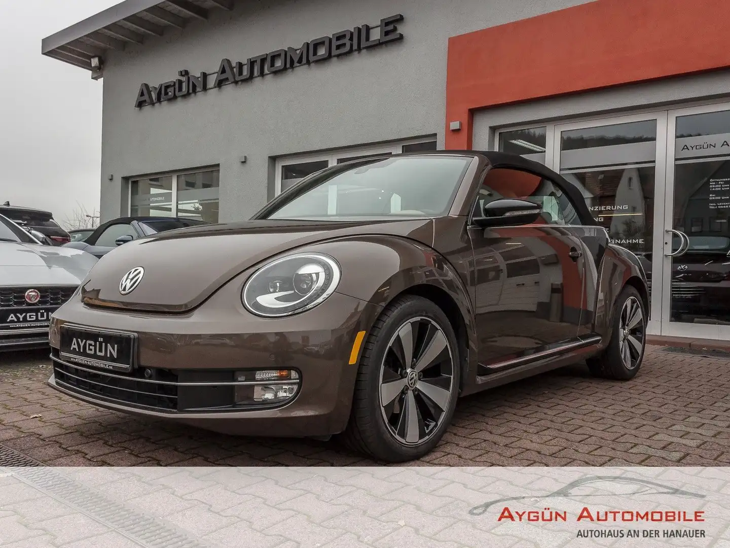 Volkswagen Beetle Cabriolet Sport*PDC*Leder*Navi*8-Fach* Braun - 1