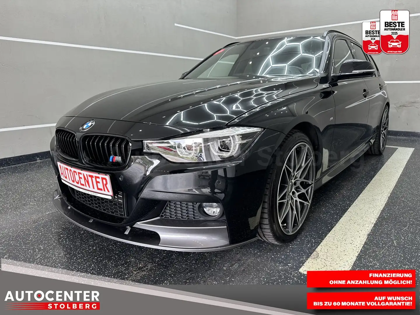 BMW 320 320 d M Sport Shadow " M PACKET-NAVI-LEDER" Black - 1