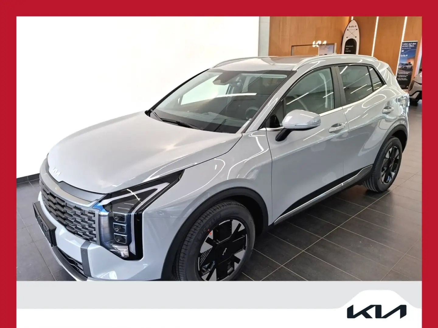 Kia Sportage 1,6 TGDI Silber DCT Grau - 1