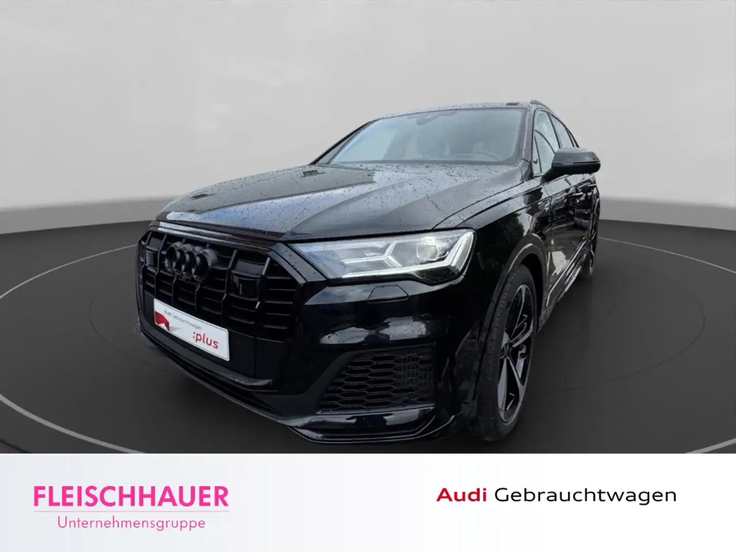 Audi Q7 55 TFSI e qu. S line Navi+LED+Pano+20''+HUD+B&O+Lu Zwart - 1