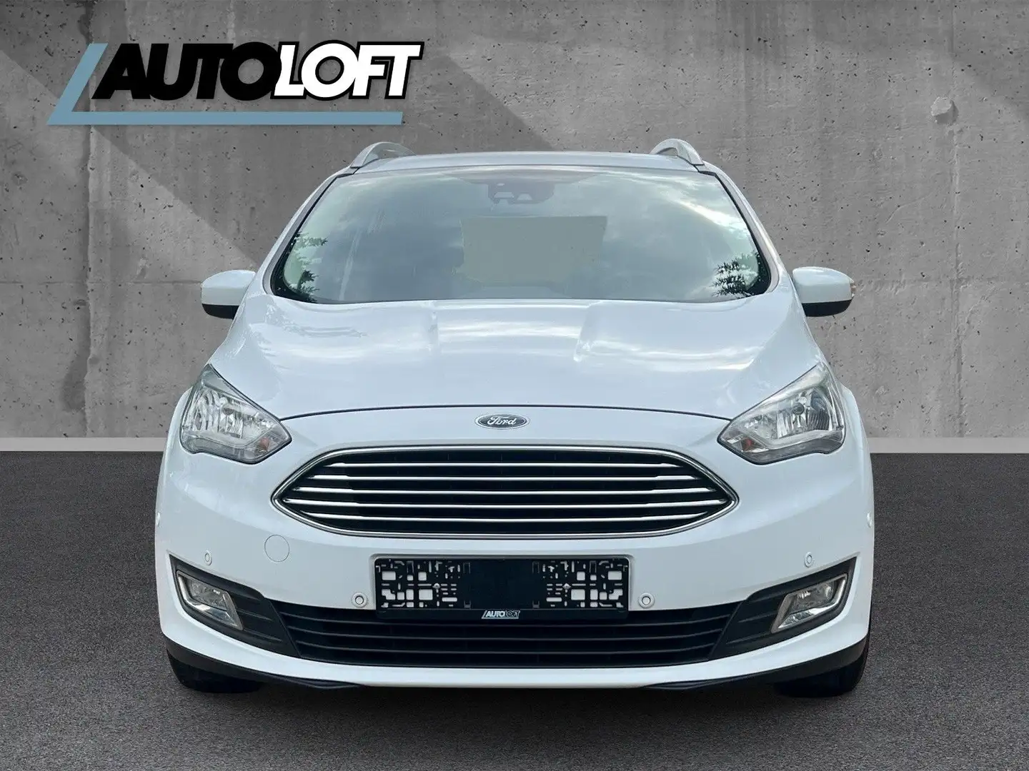 Ford Grand C-Max Grand C-MAX Titanium ZAHNRIEM NEU/PDC/TEMP./2H. Blanc - 2