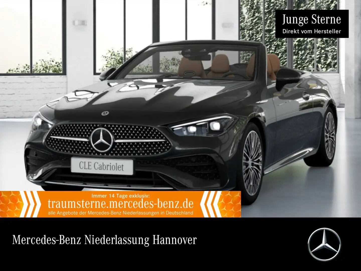 Mercedes-Benz CLE 200 4M AMG+360+BURMESTER+KEYLESS+9G Grau - 1