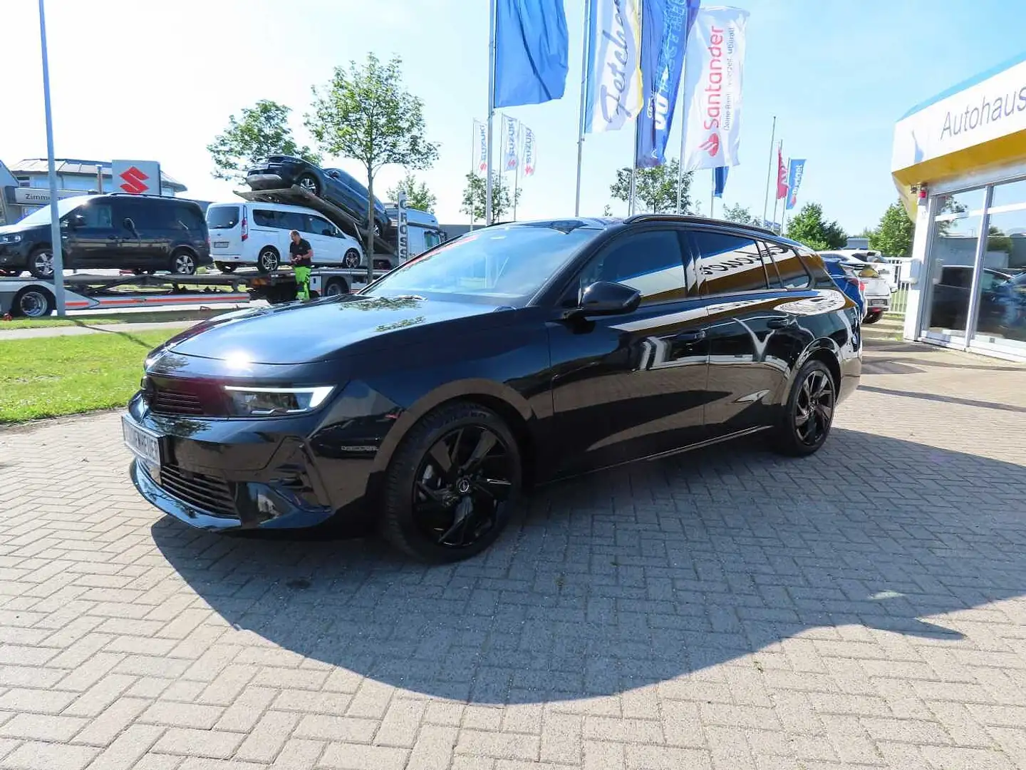 Opel Astra Aut. GS m. NAVI+LED+RFK+ACC+360°+SHZ+ALU Schwarz - 2