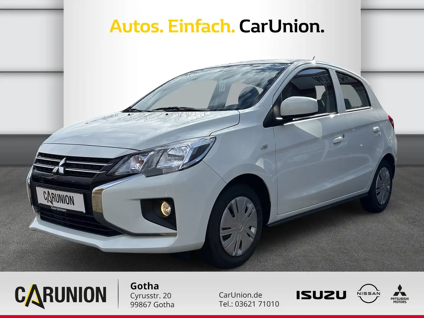 Mitsubishi Space Star Basis Blanco - 1