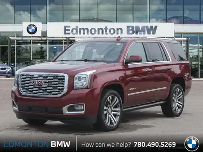 Red 2018 GMC Yukon SUV / Crossover Four-Wheel Drive Automatic
