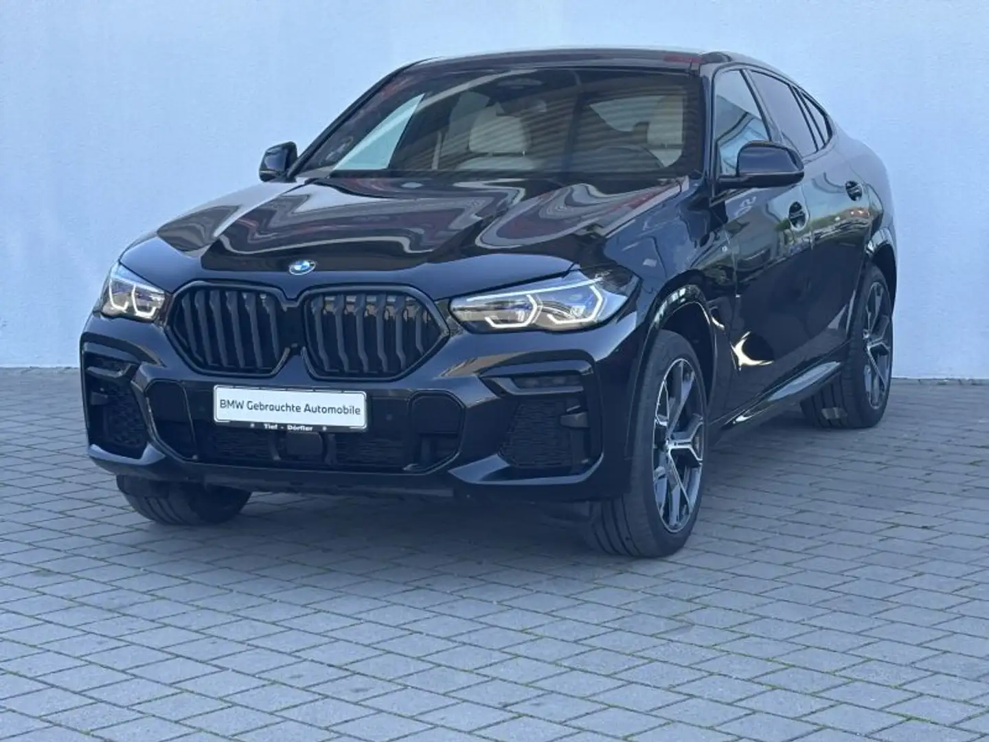 BMW X6 xDrive40d SAG M Sport LASER/AKUSTIK/HUD/INTEG Schwarz - 2