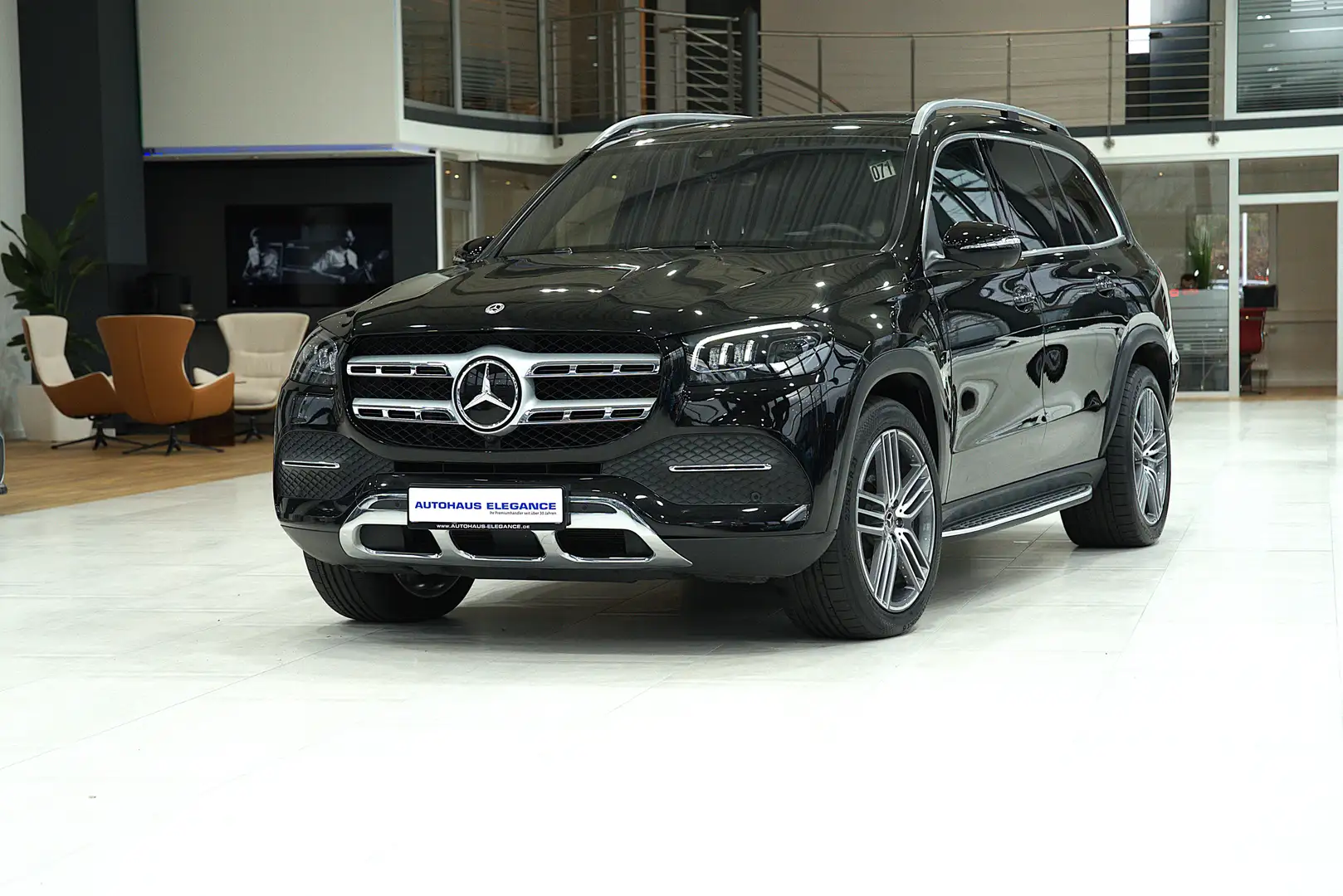 Mercedes-Benz GLS 580 4Matic*HEAD-UP*BURM*1-HAND*WALNUSS*360°* Schwarz - 1