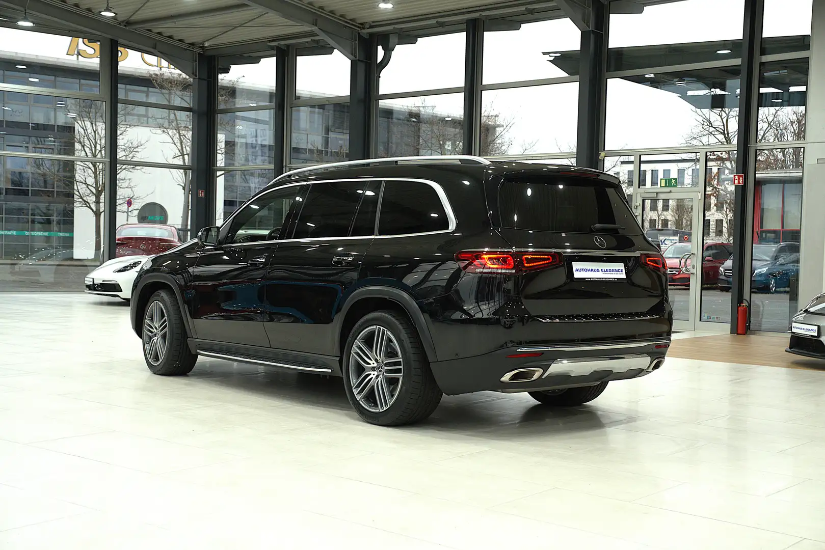 Mercedes-Benz GLS 580 4Matic*HEAD-UP*BURM*1-HAND*WALNUSS*360°* Schwarz - 2