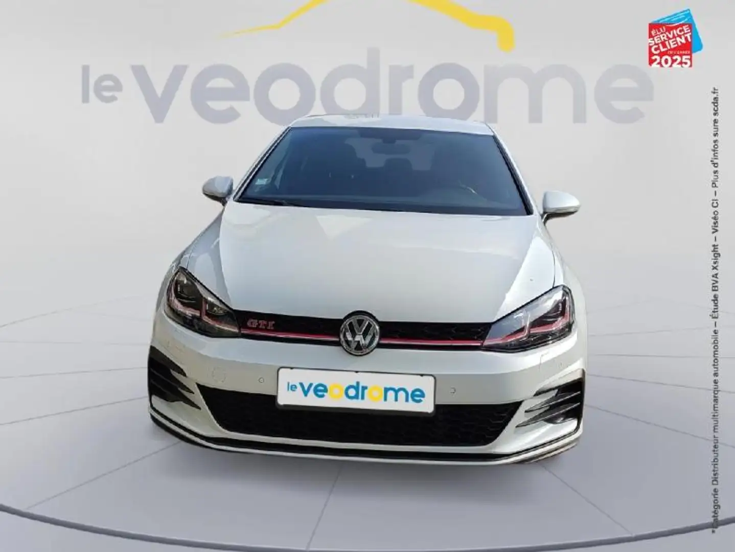 Volkswagen Golf 2.0 TSI 245ch GTI Performance DSG7 Euro6d-T 5p GPS Camera Carplay Blanco - 2