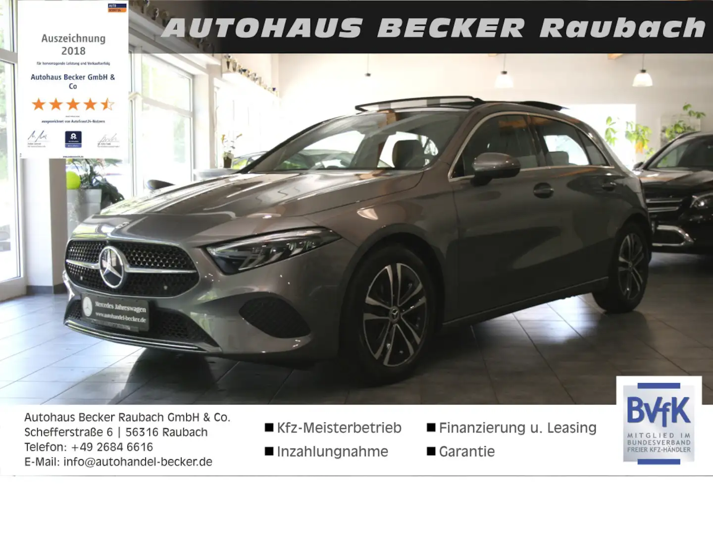 Mercedes-Benz A 180 d Progres.Advanced *Panorama-SD*Klimatronic Grijs - 1