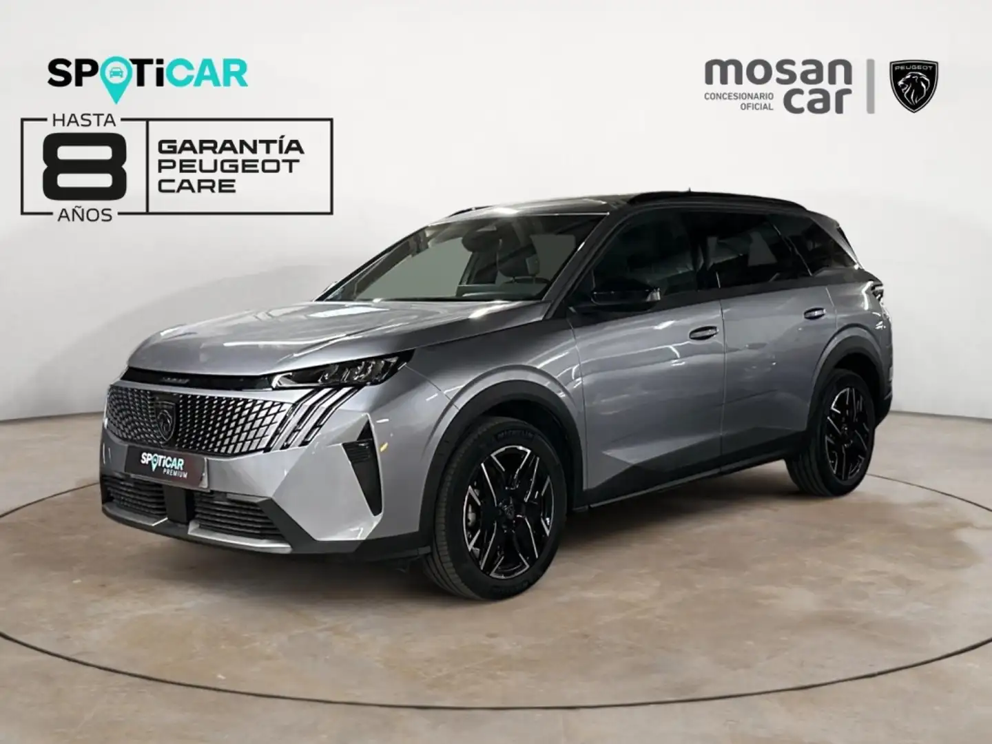 Peugeot 5008 Hybrid Allure eDCS6 145 Gris - 1