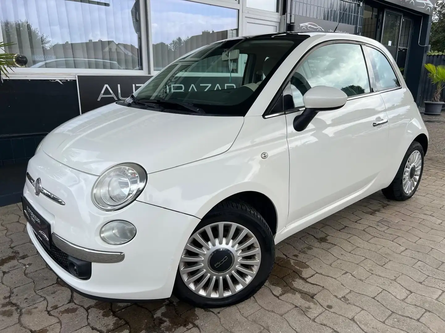 Fiat 500C Lounge * 1. Hand * TÜV Neu * Blanc - 1