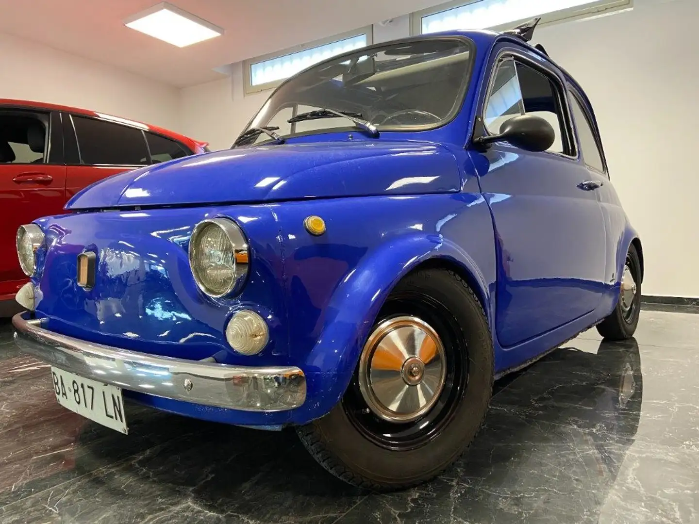 Fiat 500L 110 BERLINA CABRIO + PELLE + AUTORADIO Blau - 1