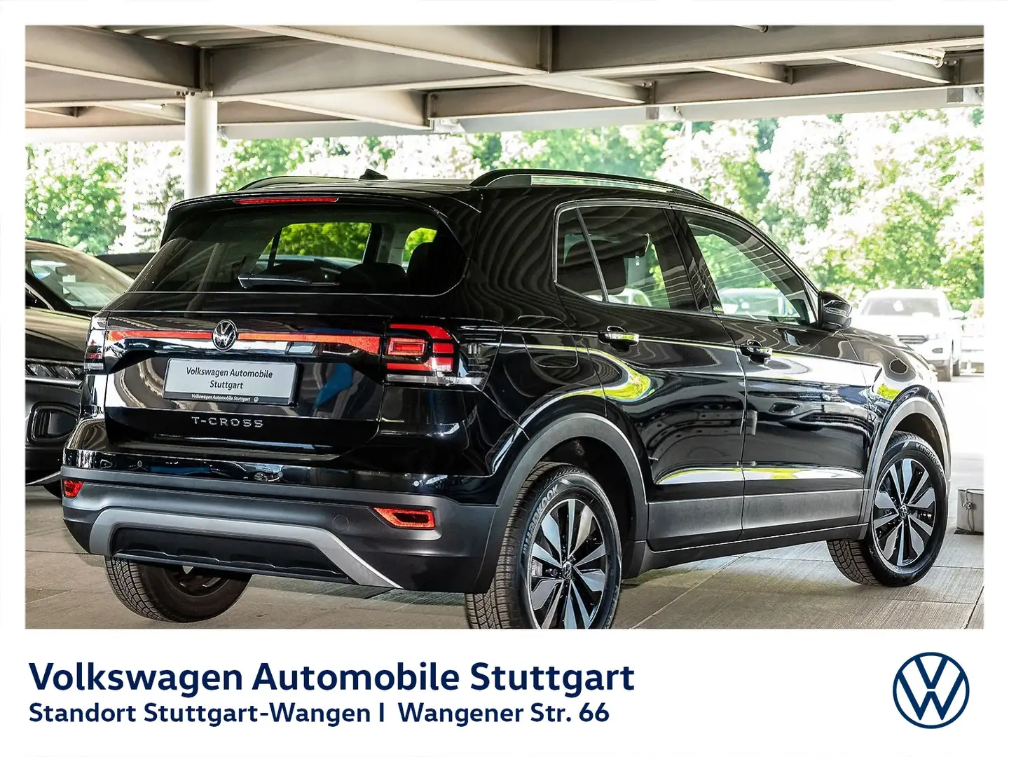 Volkswagen T-Cross Move 1.0 TSI DSG Navi PDC SHZ Schwarz - 2