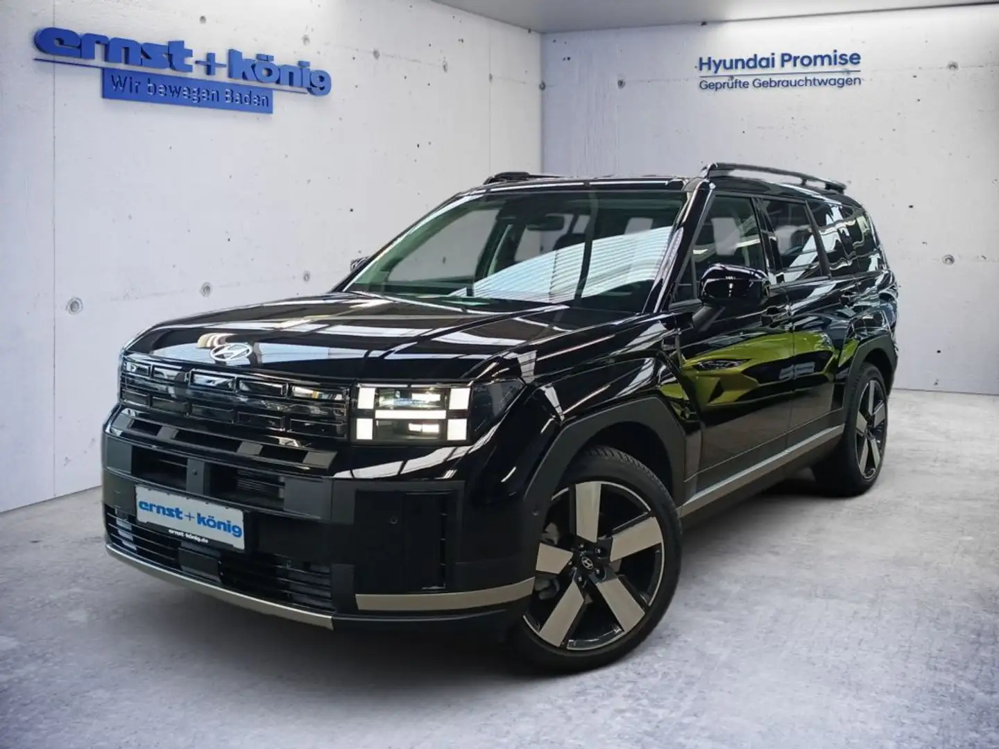 Hyundai SANTA FE 1.6 Plugin-Hybrid 4WD Signature *ACC* Schwarz - 1