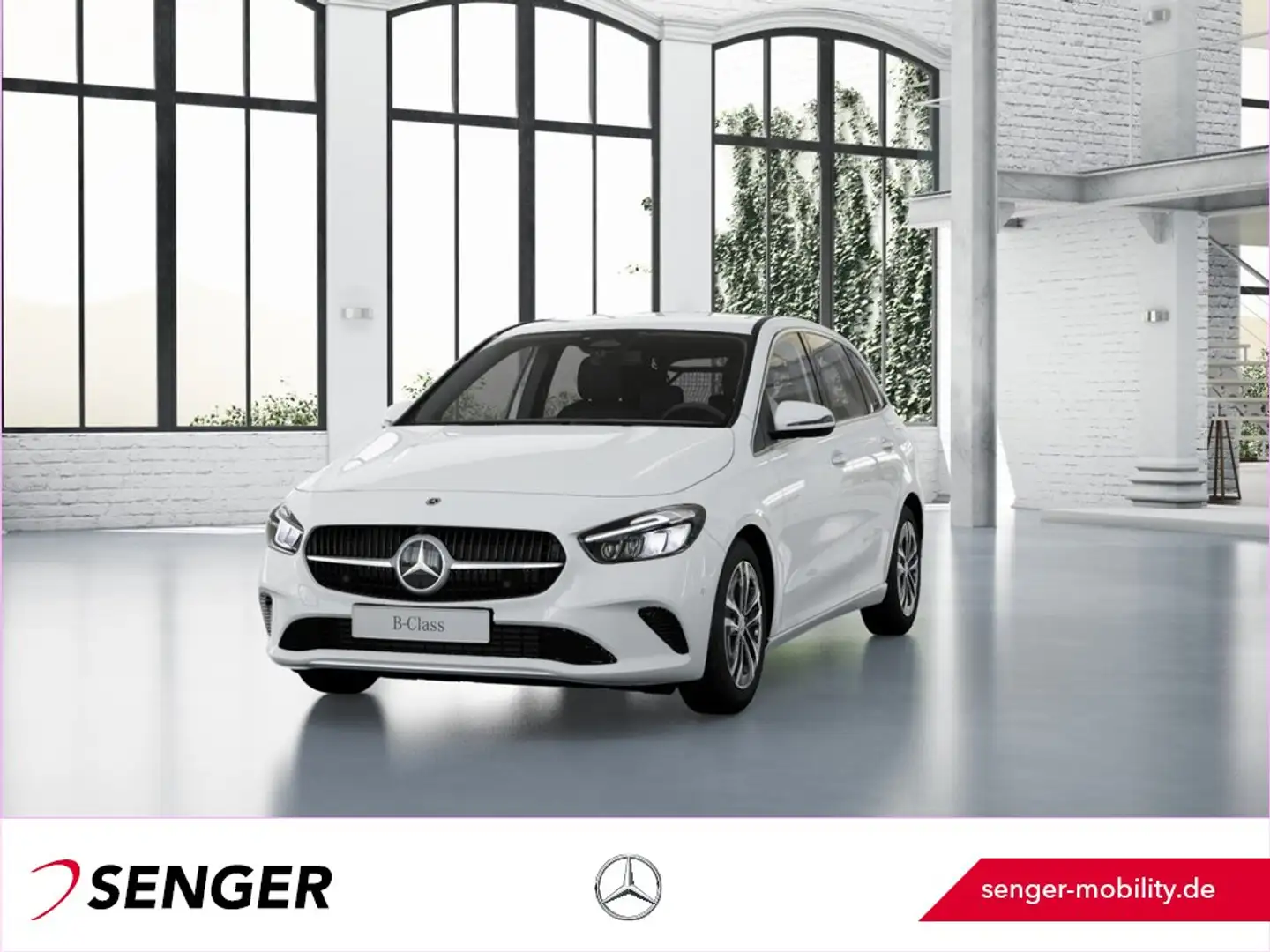 Mercedes-Benz B 200 Progressive Distronic MBUX AHK 360°-Kamera Weiß - 1