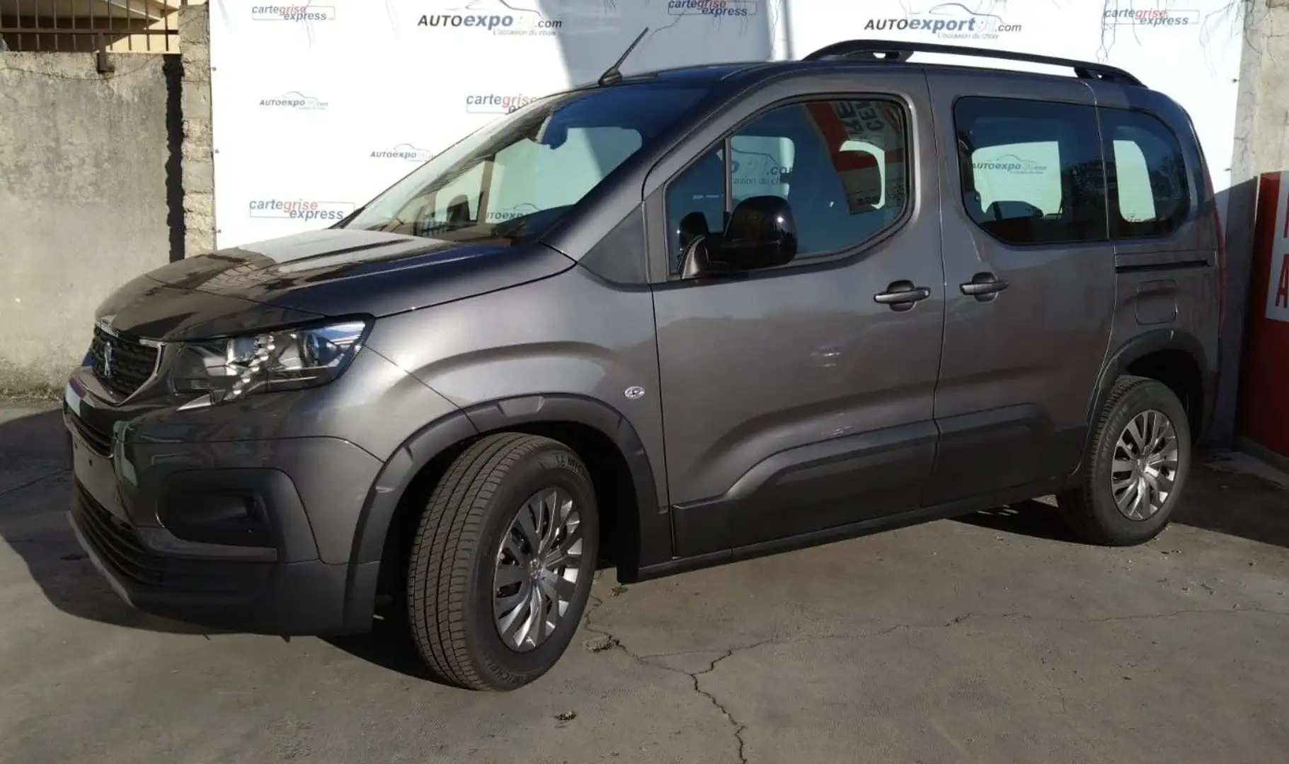 Peugeot Rifter 1.5 BLUEHDI 130CH S\u0026S STANDARD ALLURE PACK Gris - 2