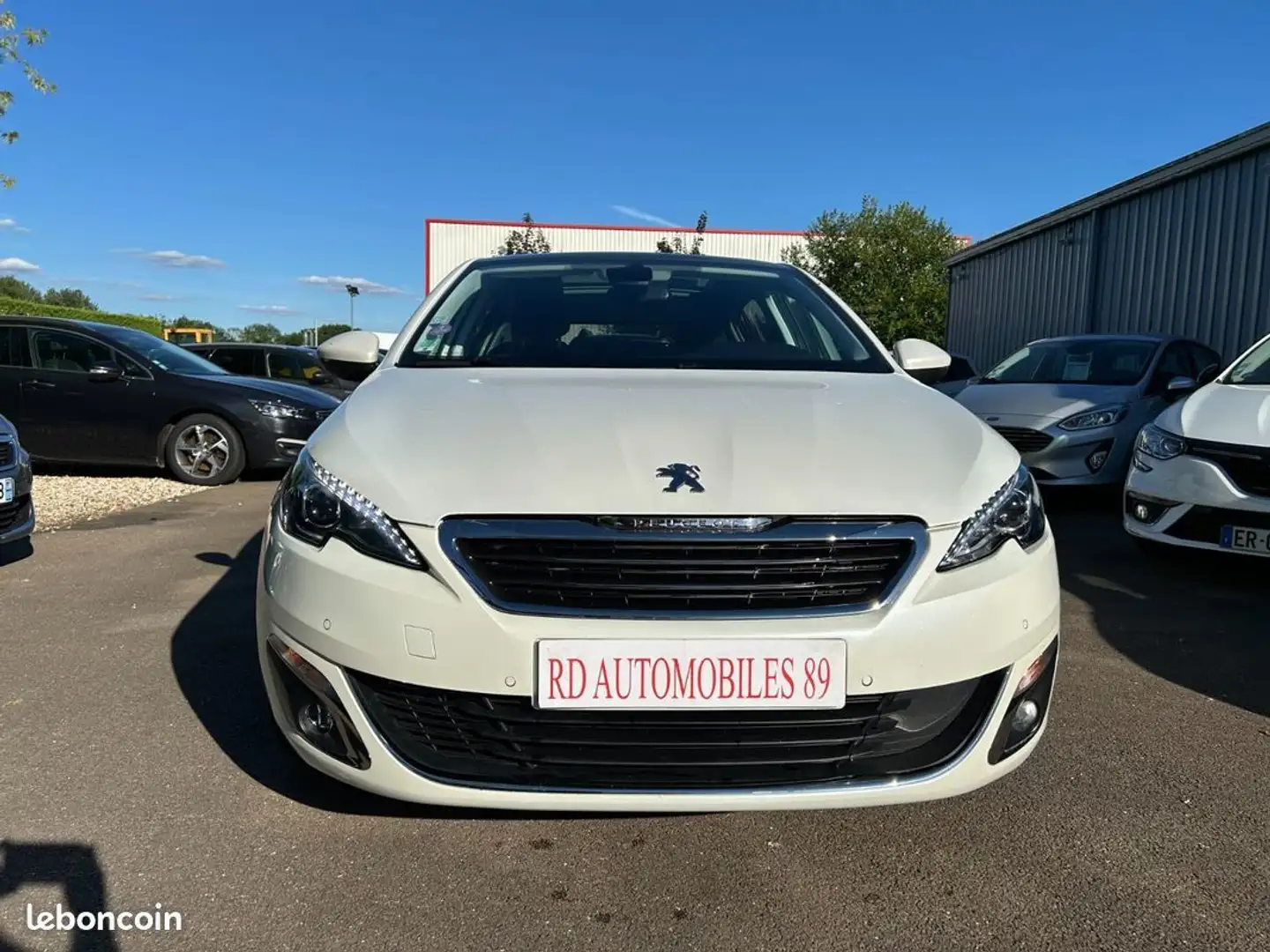 Peugeot 308 1.2 PTEC 130 CH EAT6 Feline Blanc - 2