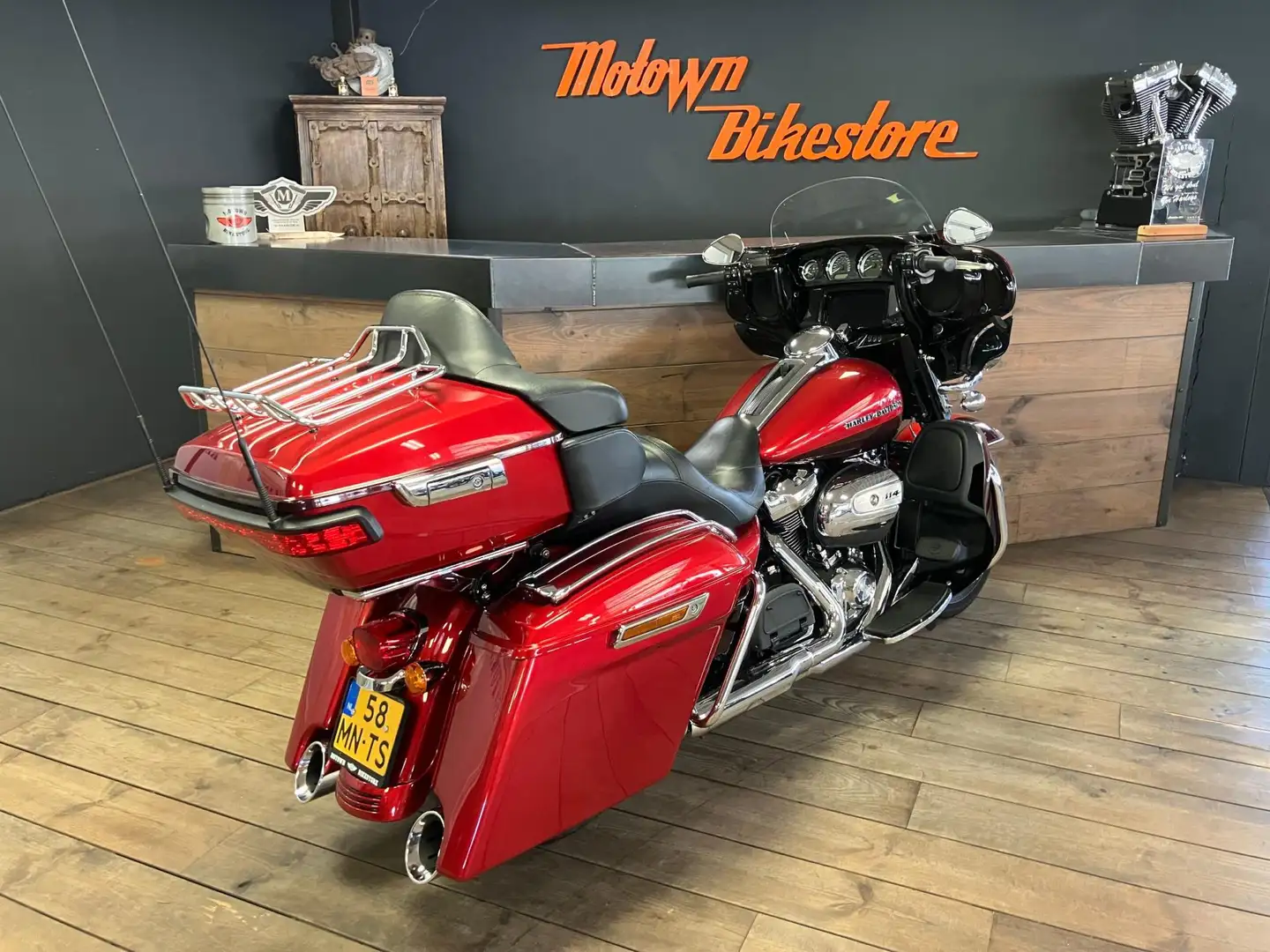 Harley-Davidson Ultra Limited FLHTK 114Ci Glide 5HD Topkoffer Detachable Piros - 2