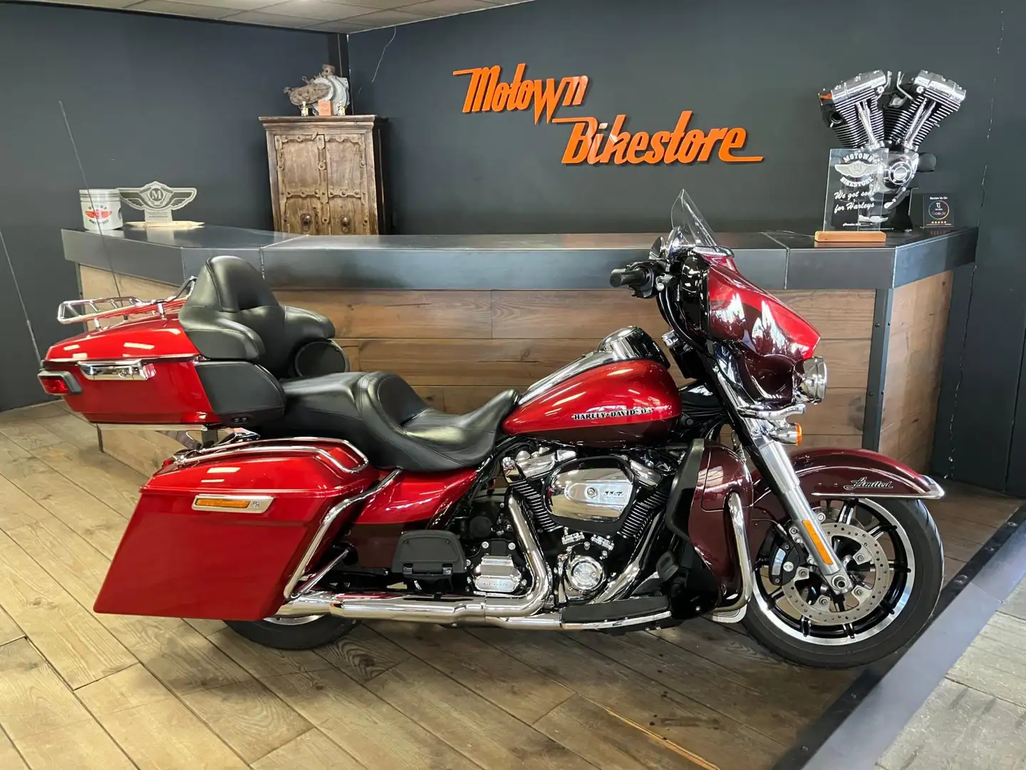Harley-Davidson Ultra Limited FLHTK 114Ci Glide 5HD Topkoffer Detachable Piros - 1