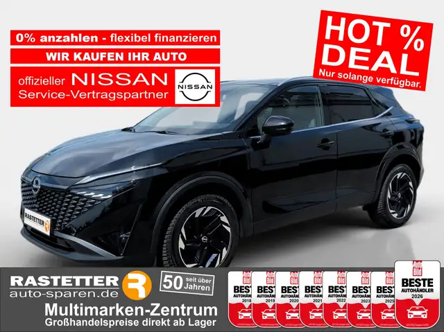 Nissan Qashqai n connecta Pano+HUD+eHeckkl+Winter+Navi+ACC+360+Pr