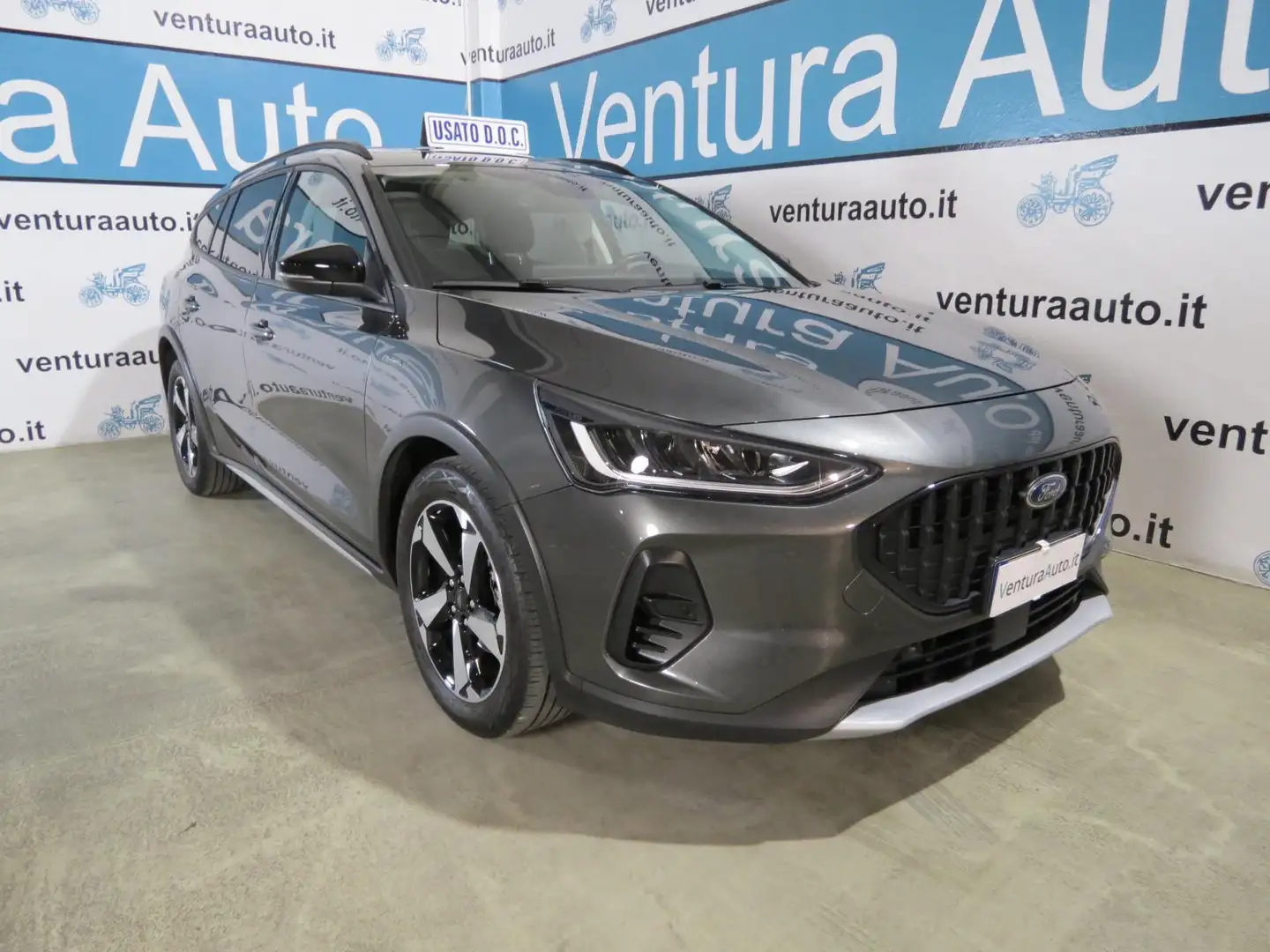 Ford Focus WAGON 1.0 ECOBOOST MHEV 125 CV ACTIVE X Grigio - 1