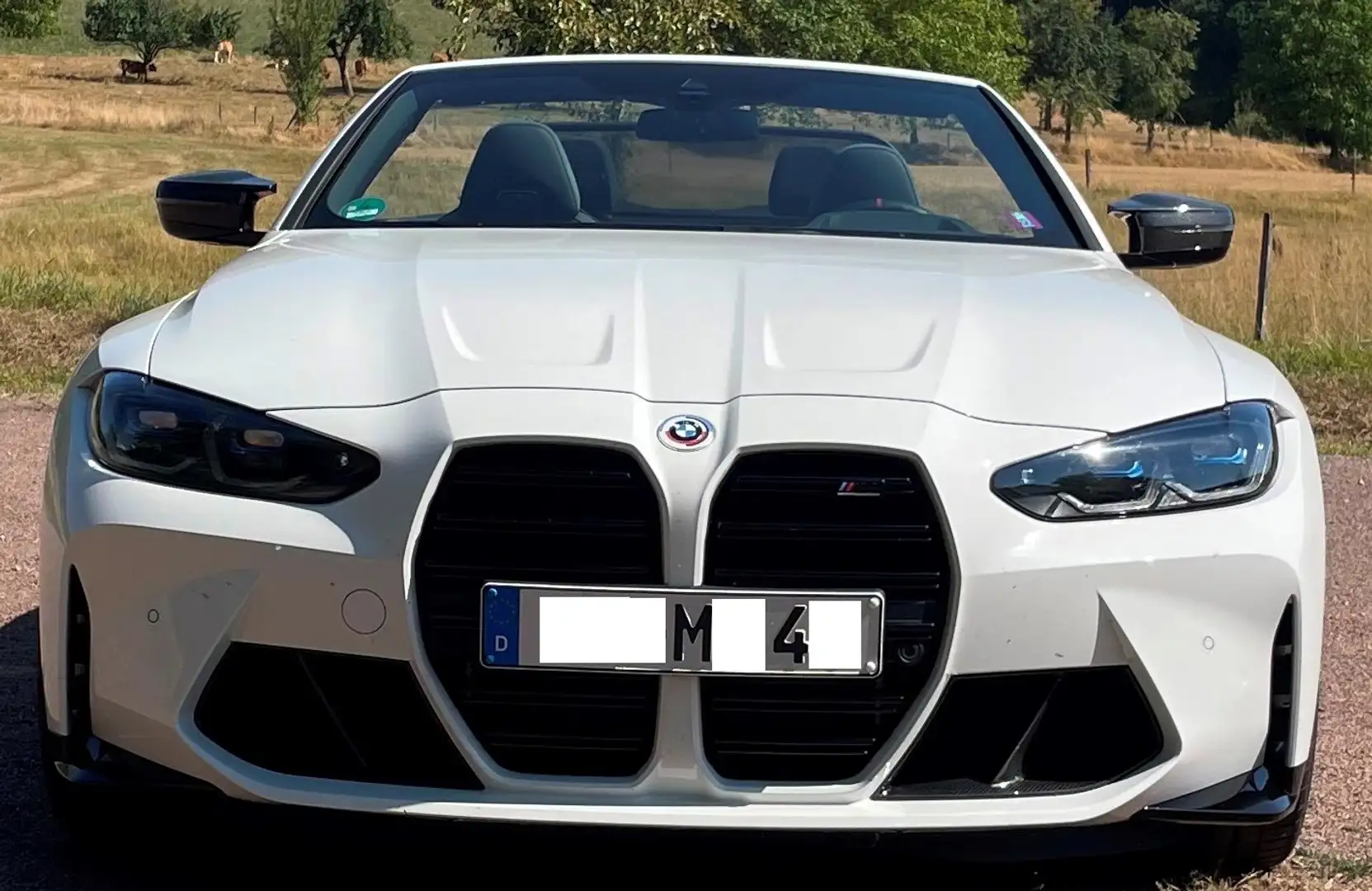 BMW M4 Cabrio Comp M4 xDrive - HUD+Carbon-MDriver Paket Blanc - 1