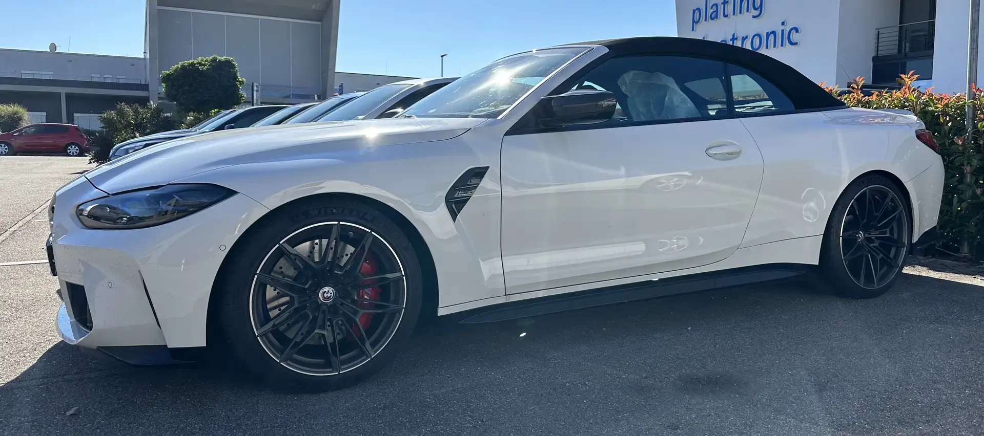 BMW M4 Cabrio Comp M4 xDrive - HUD+Carbon-MDriver Paket Blanc - 2