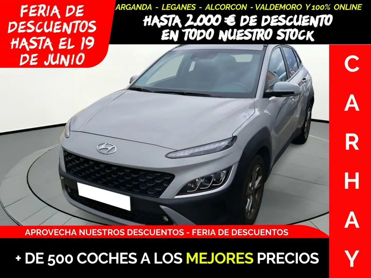 Hyundai KONA 1.0T-GDI EDITON 30 120CV Grau - 1