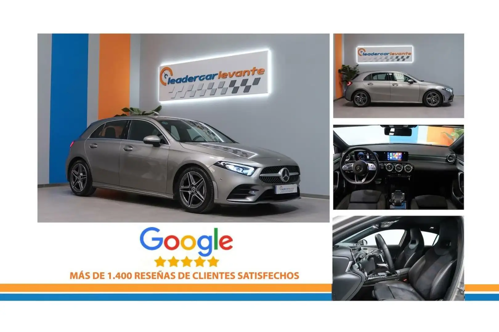 Mercedes-Benz A 200 163CV Gris - 2