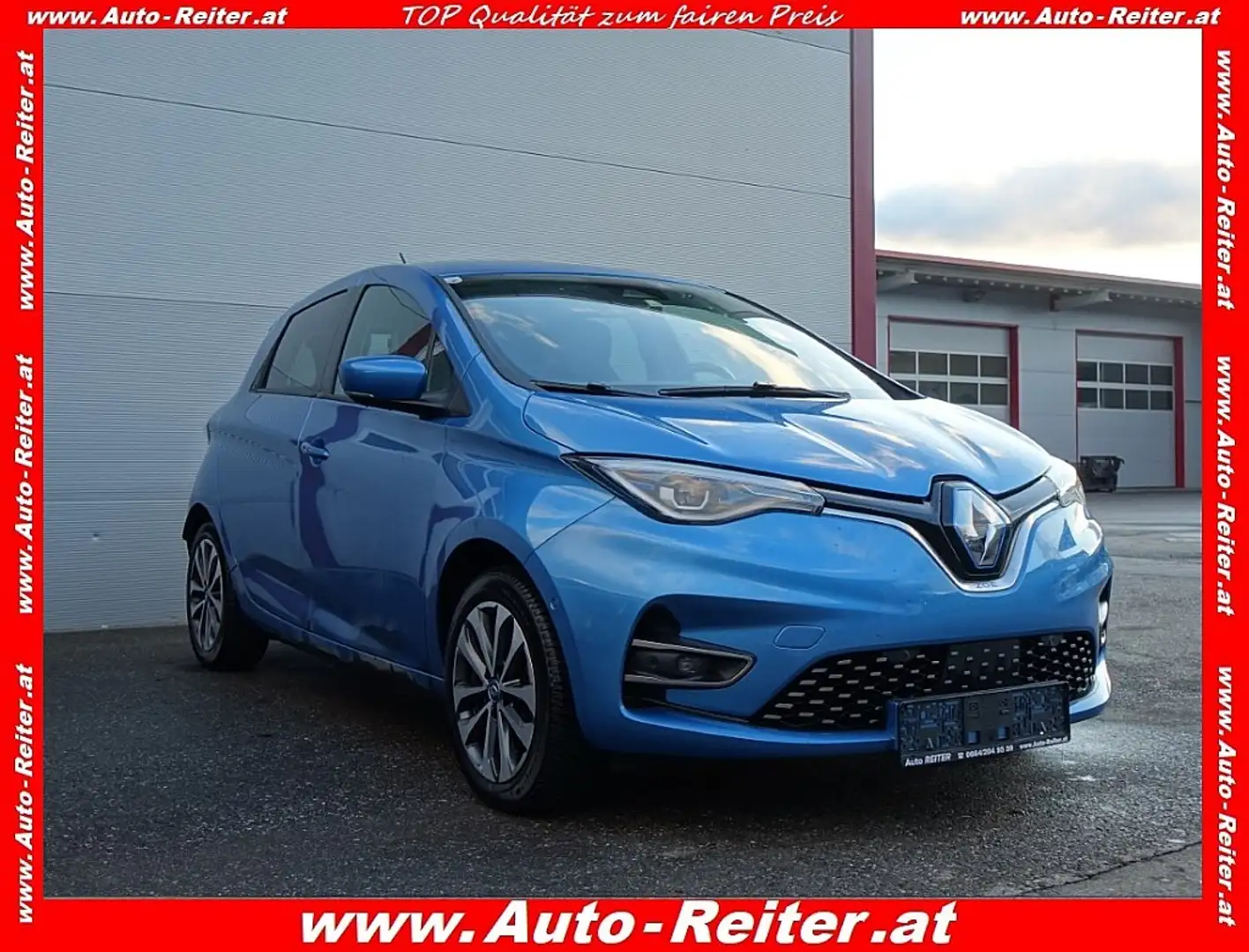 Renault ZOE Zoe Intens R135 Z.E.50 (52kWh) *NAVI, KEYLESS, ... Blau - 1