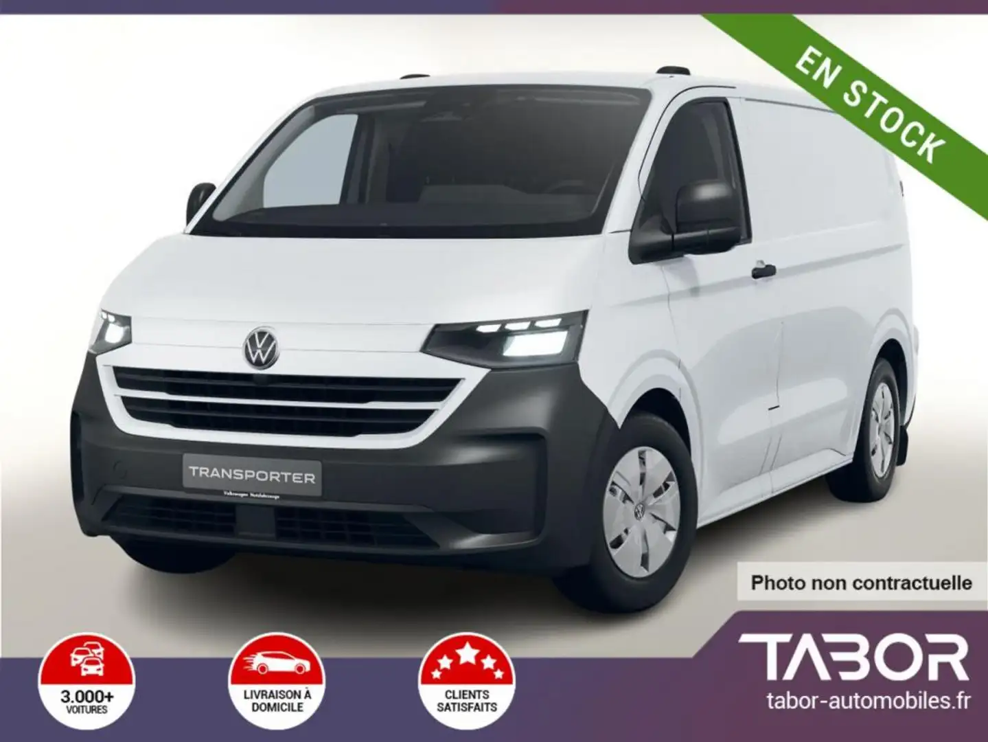 Volkswagen Transporter T7 2.0 TDI 110 L2 LED Blanc - 1