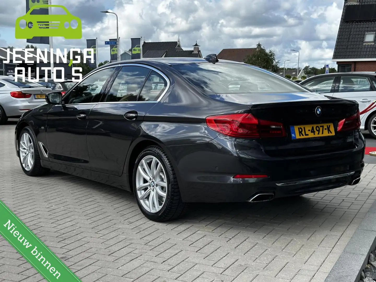 BMW 540 5-serie 540i High Executive Grijs - 2