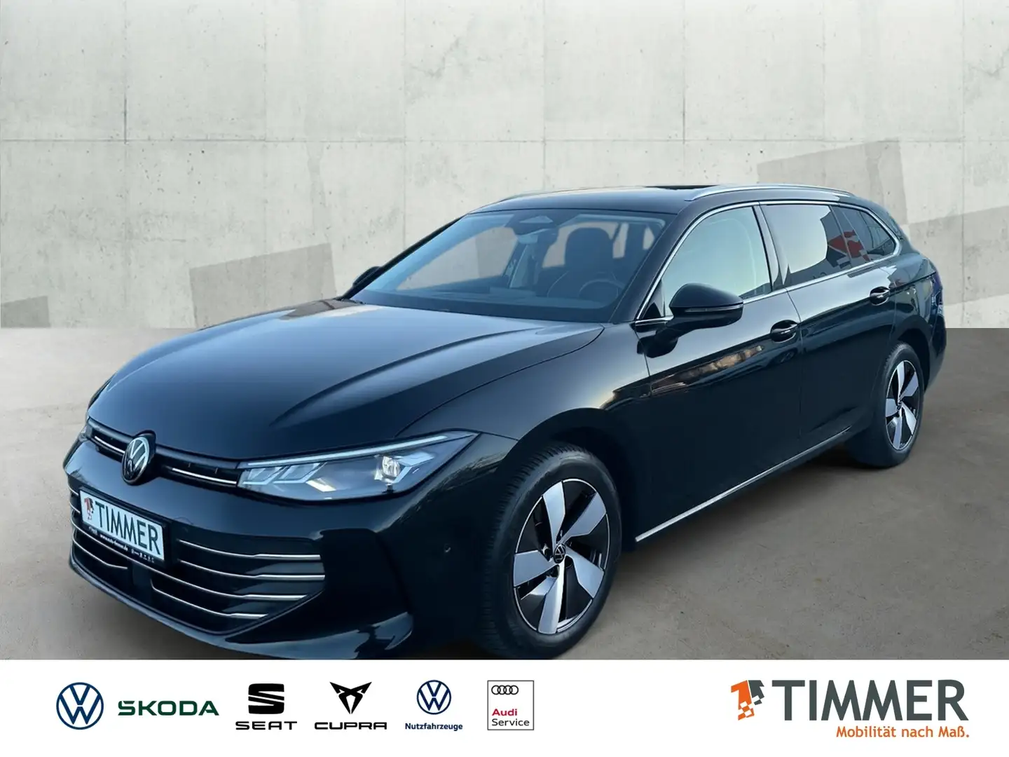 Volkswagen Passat Variant 2.0 TDI DSG BUSINESS +AHK +360° +CARPLAY +TRAVEL Schwarz - 1