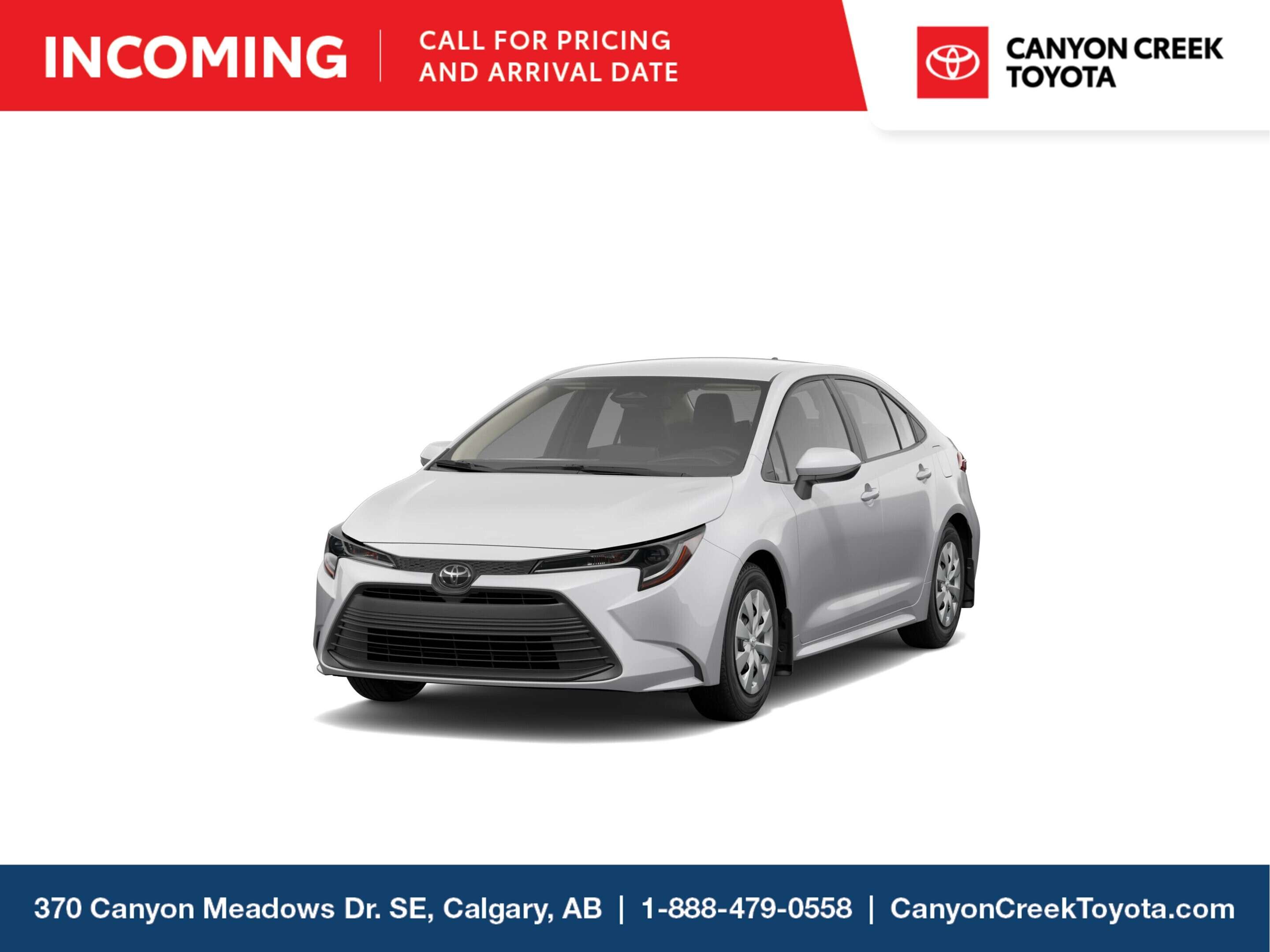 Silver 2026 Toyota Corolla Sedan Automatic